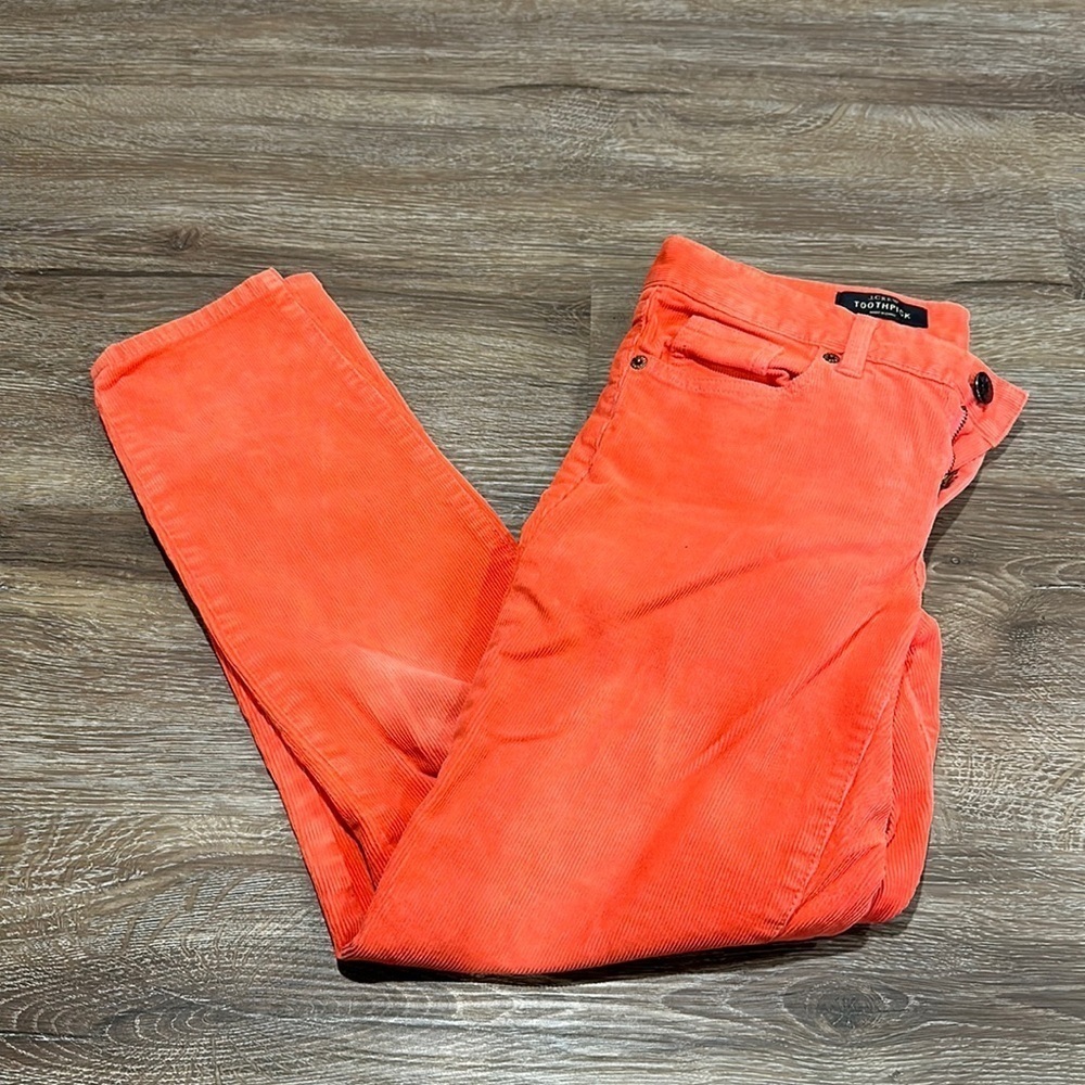 J. Crew Women’s Neon Corduroy Pants - Size 27